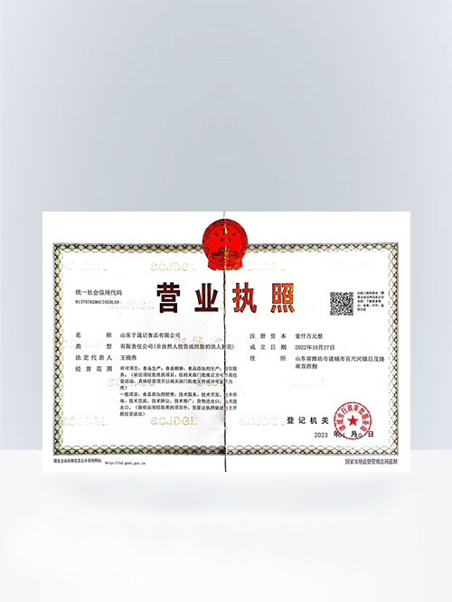 营业执照